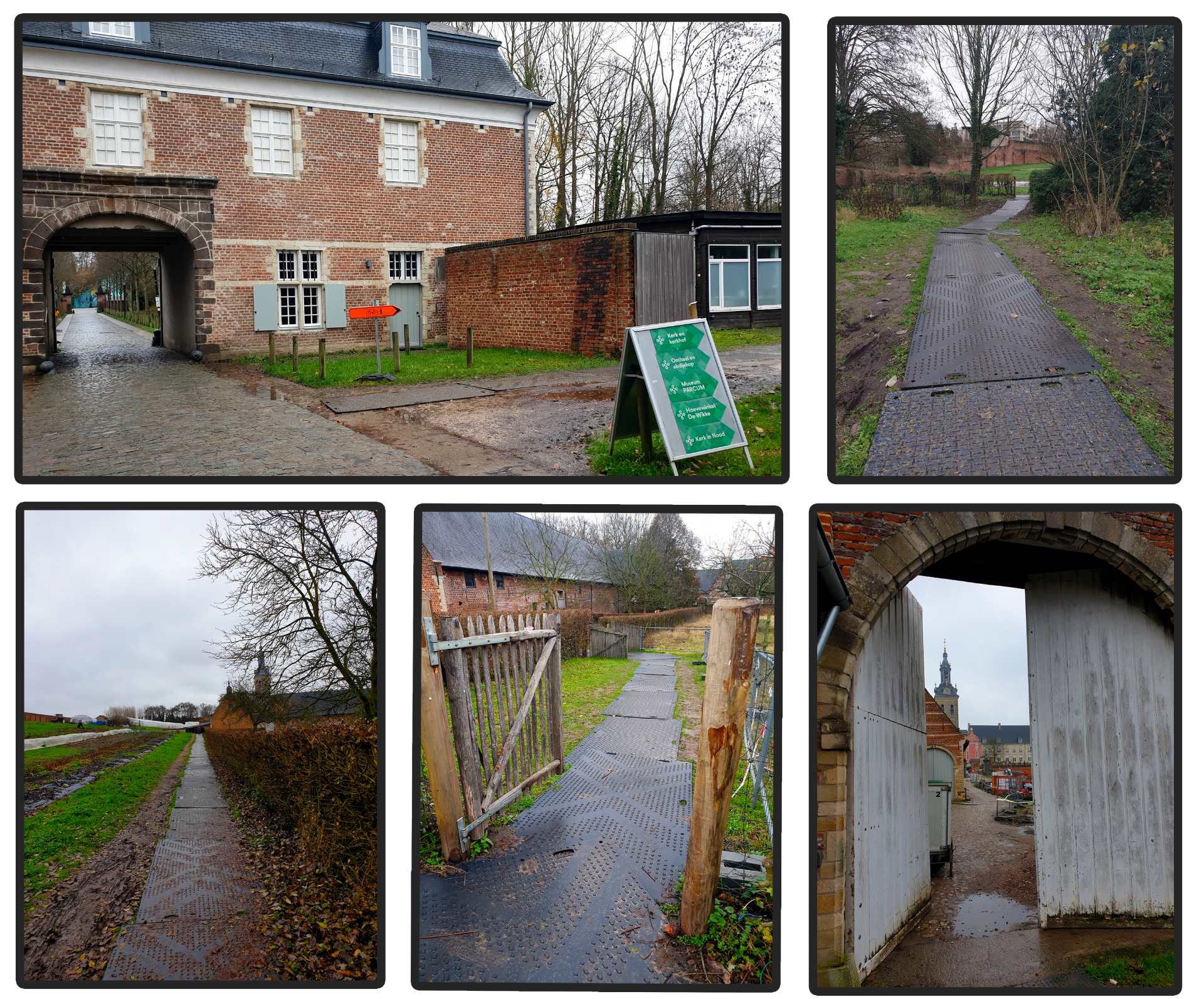 Pad voor voetgangers en fietsers